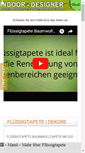 Mobile Screenshot of fluessigtapete-baumwollputz.de